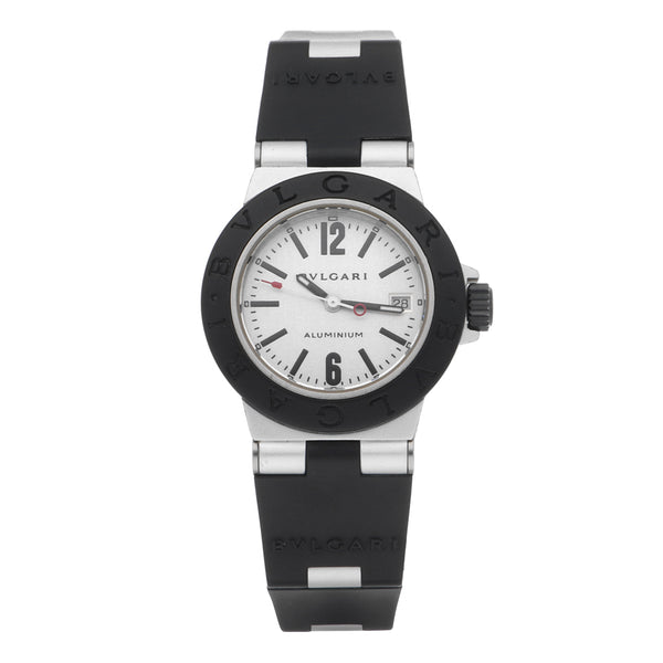 Reloj Bvlgari para dama modelo Aluminium.