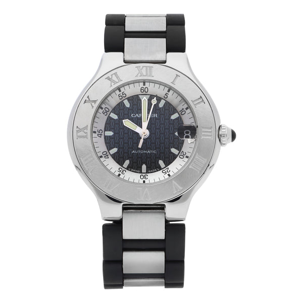 Reloj Cartier para caballero modelo Autoscaph.
