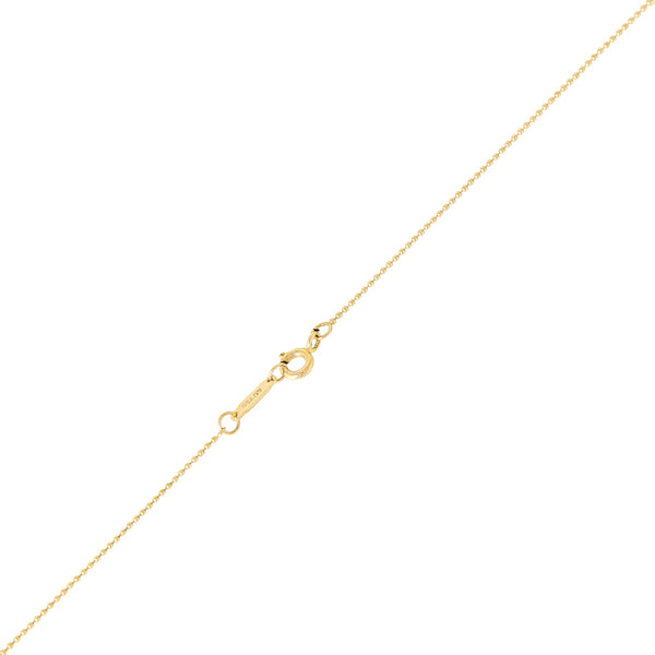 Collar boleado firma Tiffany & Co. en oro amarillo 18 kilates.