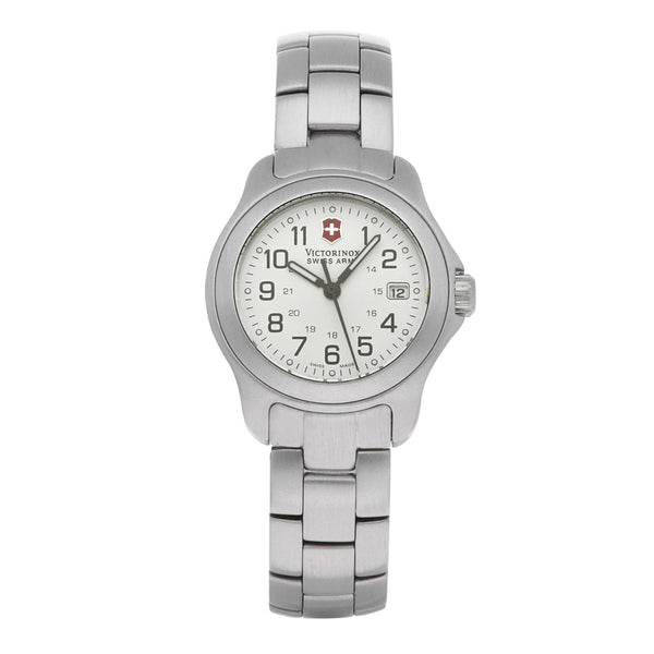 Reloj Victorinox Swiss Army para dama en acero inoxidable.