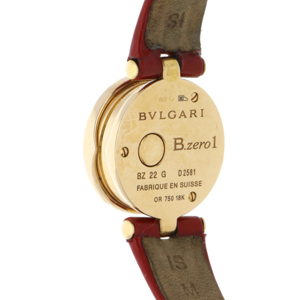 Reloj Bvlgari para dama modelo B.Zero1 caja en oro amarillo 18 kilates.