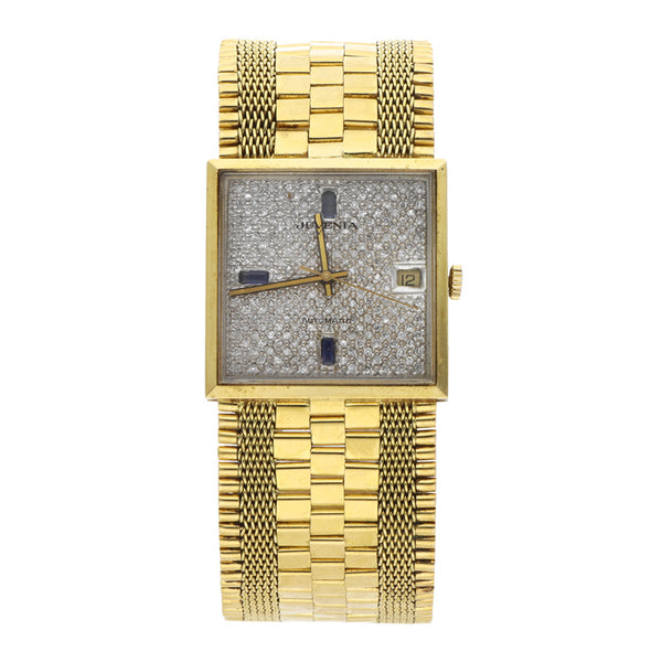 Reloj Juvenia para caballero/unisex en oro amarillo 18 kilates.