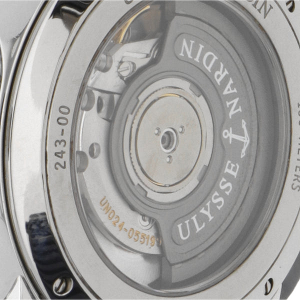 Reloj Ulysse Nardin para caballero modelo Executive Dual Time.