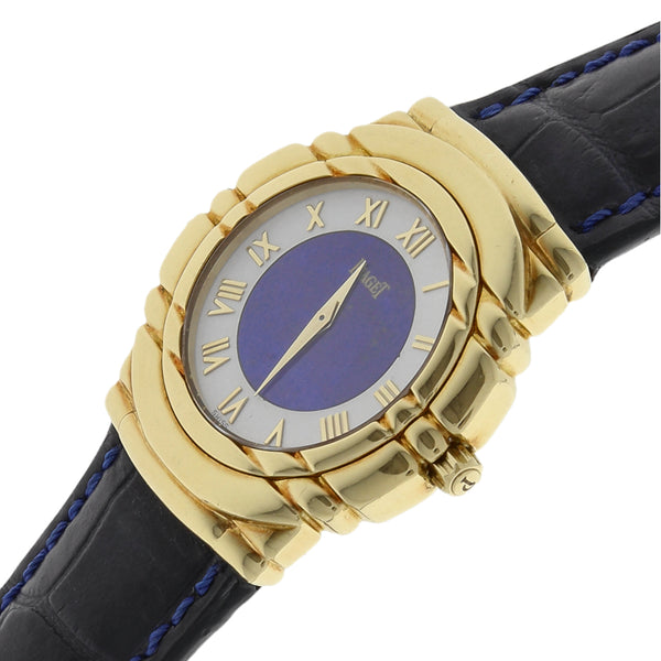 Reloj Piaget para caballero/unisex modelo Tanagra caja en oro amarillo 18 kilates.