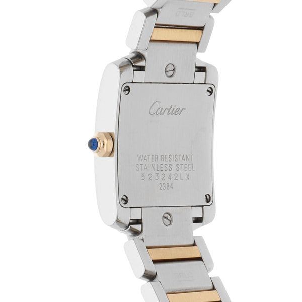 Reloj Cartier para dama modelo Tank Francaise.