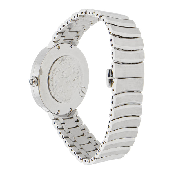 Reloj Swarovski para dama en acero inoxidable.