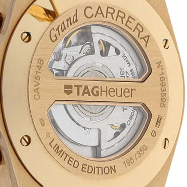 Reloj Tag Heuer para caballero modelo Grand Carrera Calibre 17.