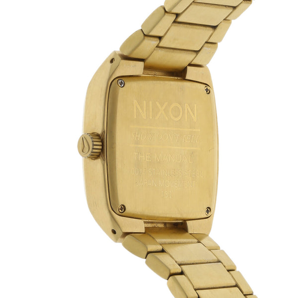 Reloj Nixon para caballero en acero chapa.