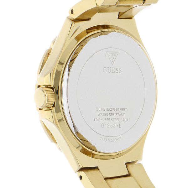 Reloj Guess para dama en acero chapa.