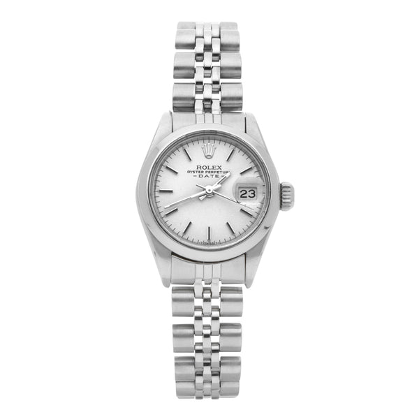 Reloj Rolex para dama modelo Oyster Perpetual Date.