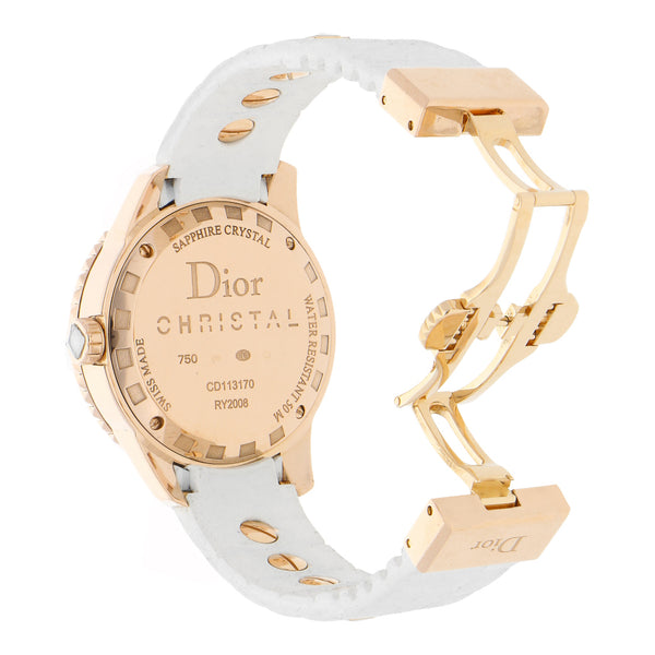 Reloj Dior para dama modelo Christal.