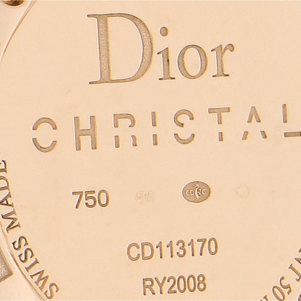 Reloj Dior para dama modelo Christal.