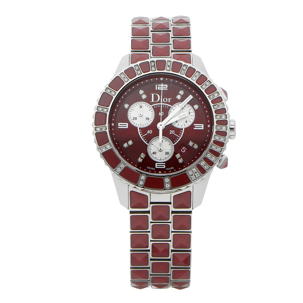 Reloj Dior para dama/unisex modelo Christal.