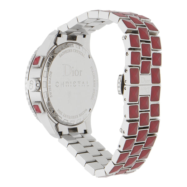 Reloj Dior para dama/unisex modelo Christal.