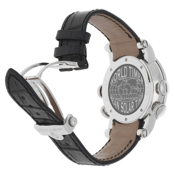 Reloj Arnold & Son para caballero modelo Hornet World Timer.