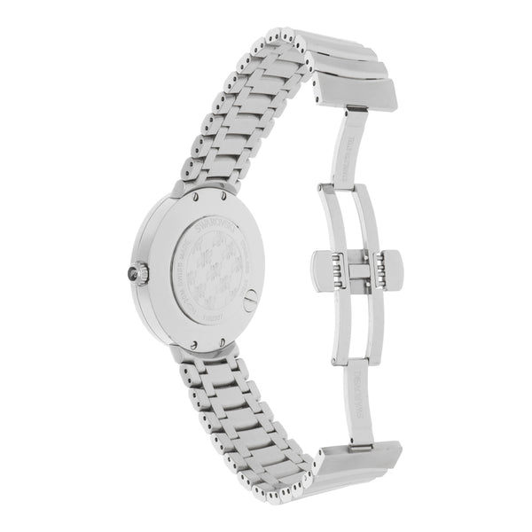 Reloj Swarovski para dama en acero inoxidable.