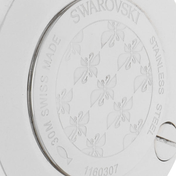 Reloj Swarovski para dama en acero inoxidable.