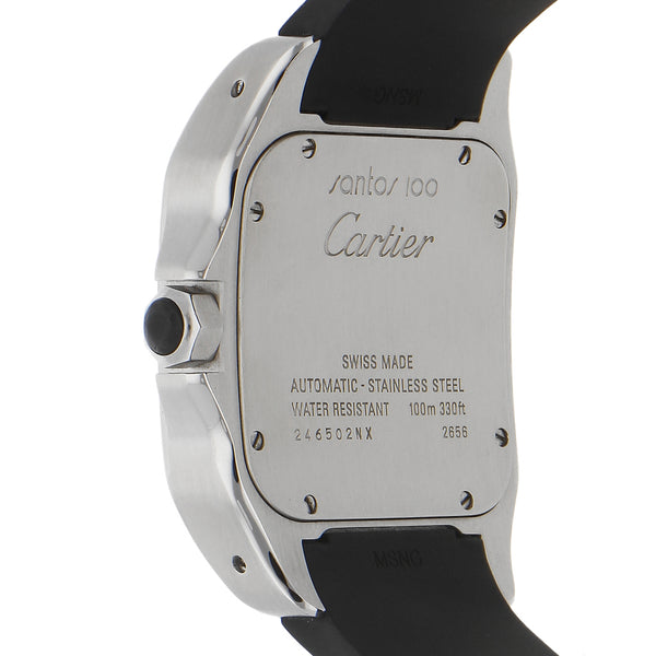 Reloj Cartier para caballero modelo Santos 100.