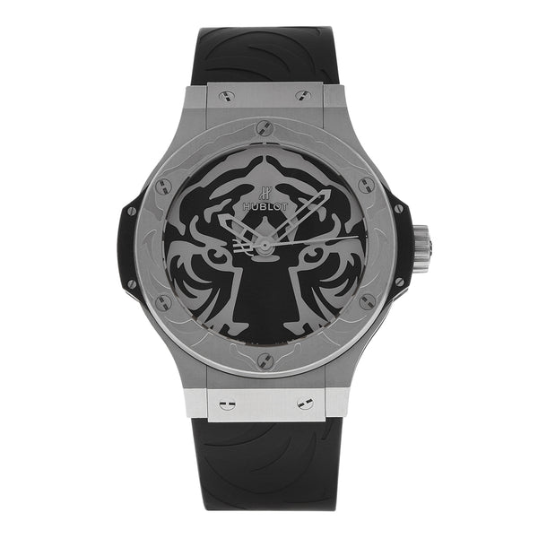 Reloj Hublot para caballero modelo Big Bang Black Jaguar White Tiger.