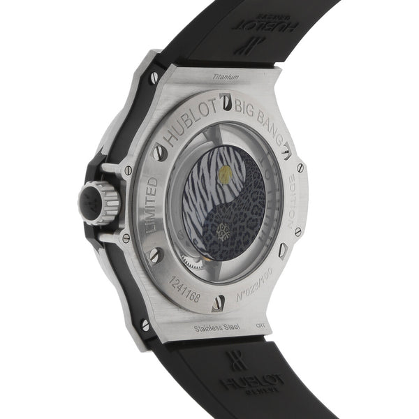 Reloj Hublot para caballero modelo Big Bang Black Jaguar White Tiger.