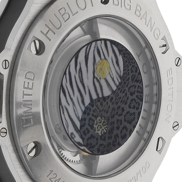 Reloj Hublot para caballero modelo Big Bang Black Jaguar White Tiger.