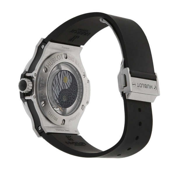 Reloj Hublot para caballero modelo Big Bang Black Jaguar White Tiger.