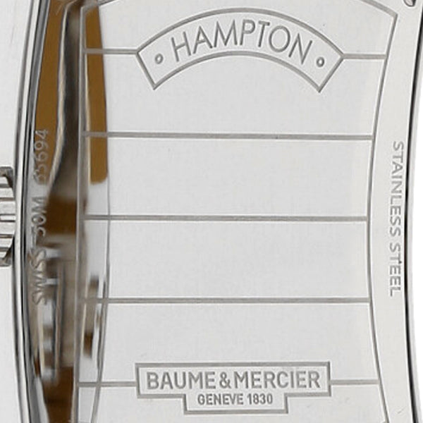 Reloj Baume & Mercier para dama modelo Hampton.