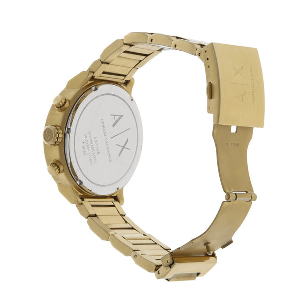 Reloj Armani Exchange para caballero en acero chapa.