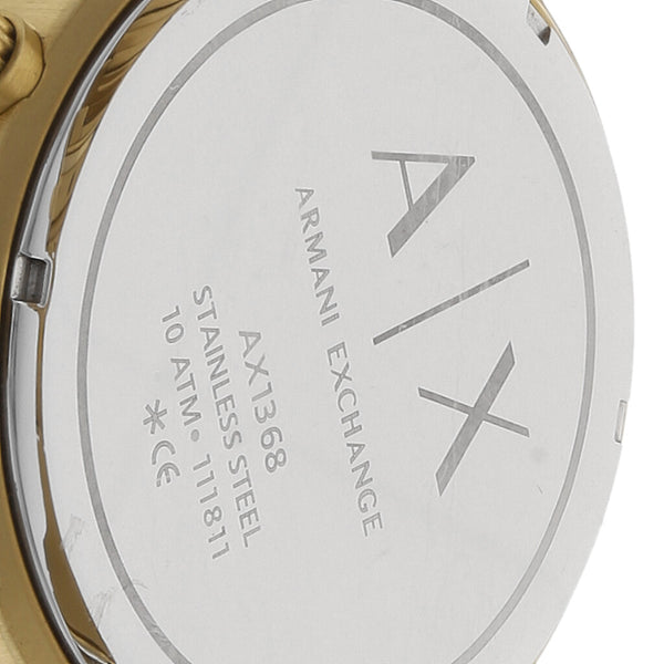 Reloj Armani Exchange para caballero en acero chapa.