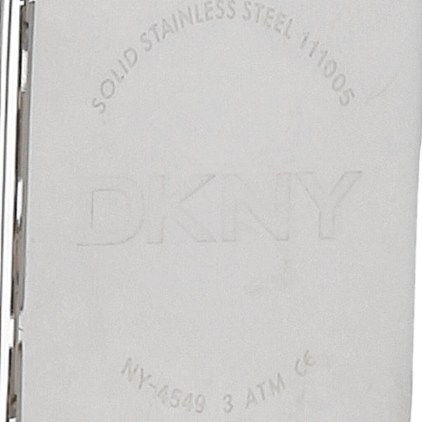 Reloj DKNY para dama en acero inoxidable.