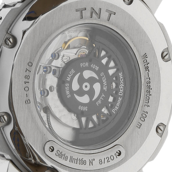 Reloj Pierre DeRoche para caballero modelo TNT edición limitada.