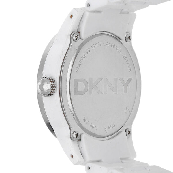 Reloj DKNY para caballero/unisex en acero inoxidable correa resina.