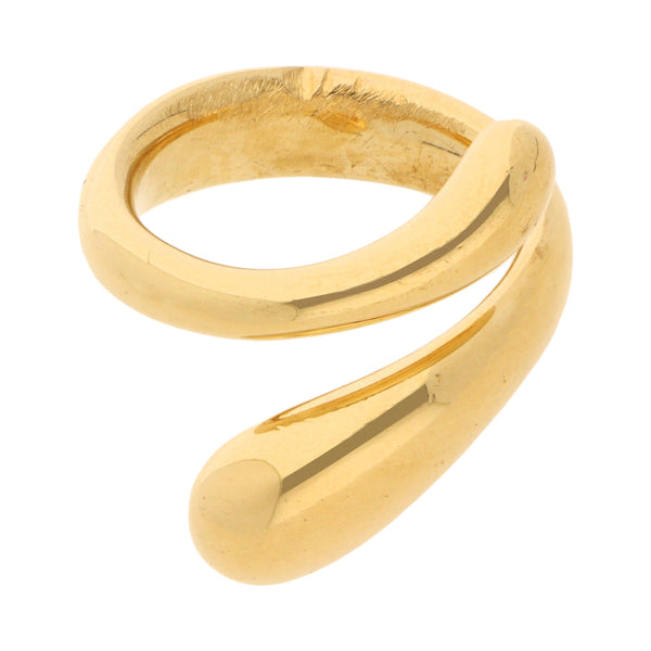 Anillo abierto firma Tiffany & Co. en oro amarillo 18 kilates.