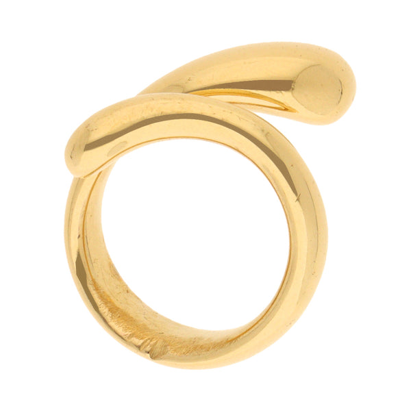 Anillo abierto firma Tiffany & Co. en oro amarillo 18 kilates.