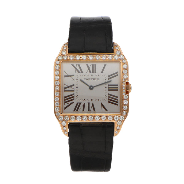 Reloj Cartier para caballero modelo Santos Dumont.