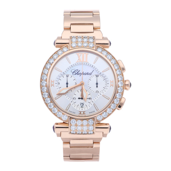 Reloj Chopard para dama/unisex modelo Imperiale en oro rosa 18 kilates.