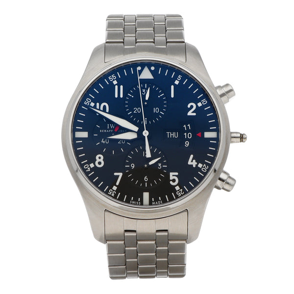 Reloj IWC para caballero modelo Pilot Chronograph.