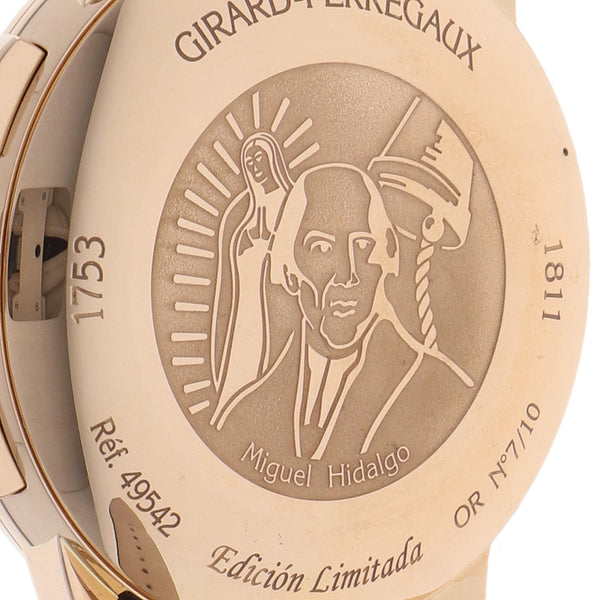 Reloj Girard Perregaux para caballero modelo Íconos de México Miguel Hidalgo.