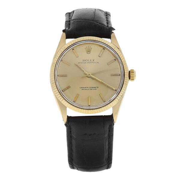 Reloj Rolex para caballero modelo Oyster Perpetual.