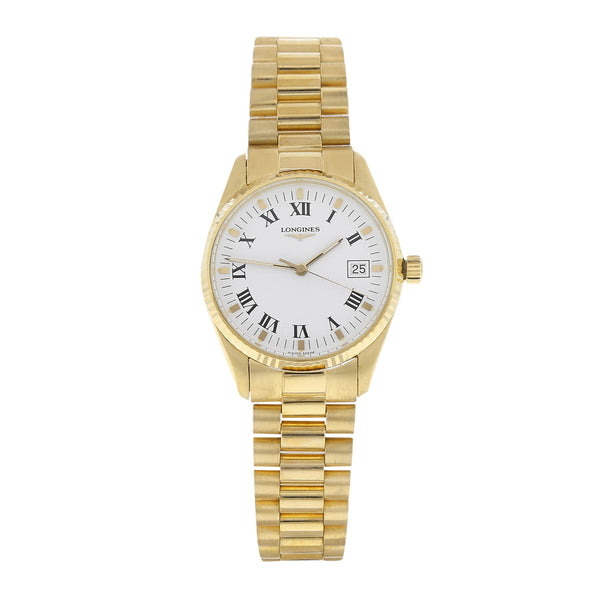 Reloj Longines para caballero/unisex modelo Gold Classic en oro amarillo.