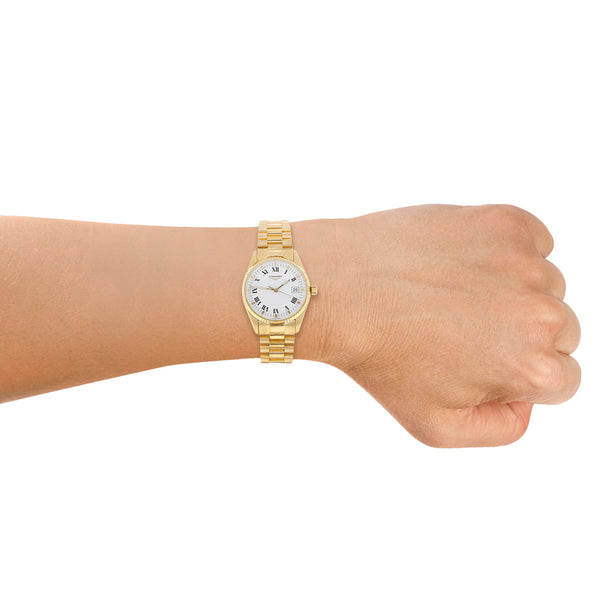 Reloj Longines para caballero/unisex modelo Gold Classic en oro amarillo.