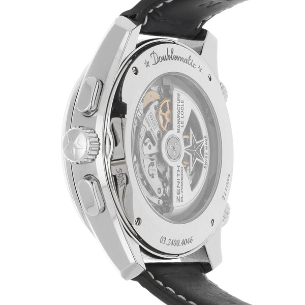 Reloj Zenith para caballero modelo Doublematic.