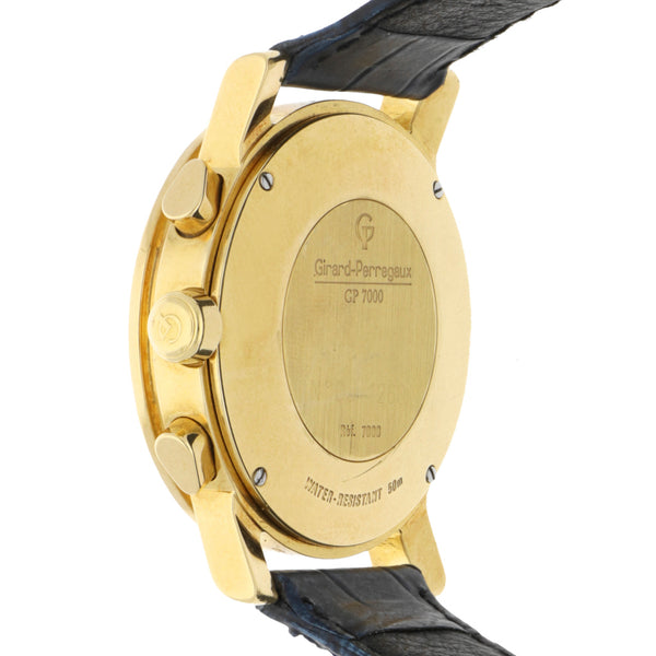 Reloj Girard Perregaux para caballero modelo GP 7000 caja en oro amarillo 18 kilates.