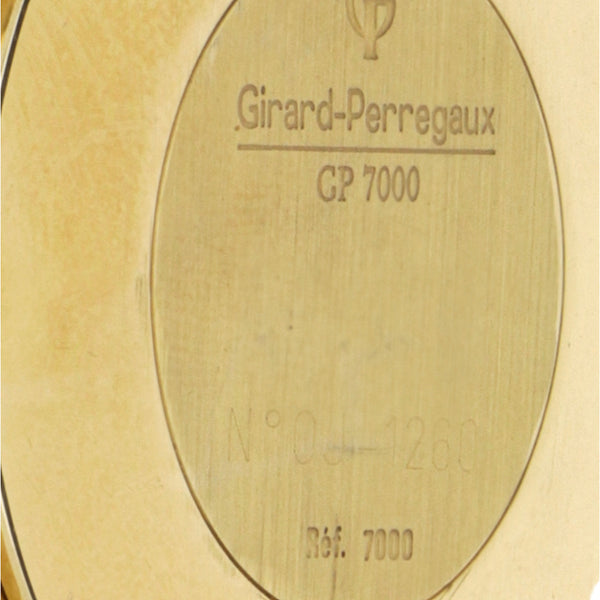 Reloj Girard Perregaux para caballero modelo GP 7000 caja en oro amarillo 18 kilates.