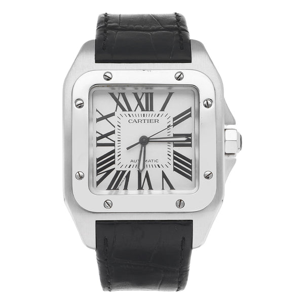 Reloj Cartier para caballero modelo Santos 100.