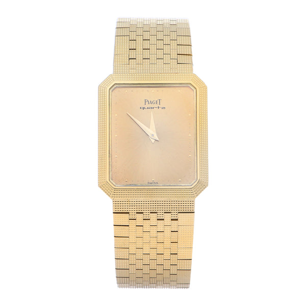 Reloj Piaget para caballero en oro.