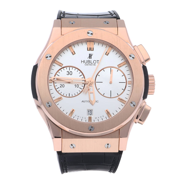 Reloj Hublot para caballero modelo Classic Fusion King Gold caja en oro rosa 18 kilates.