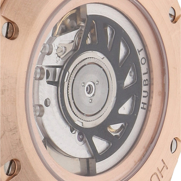 Reloj Hublot para caballero modelo Classic Fusion King Gold caja en oro rosa 18 kilates.