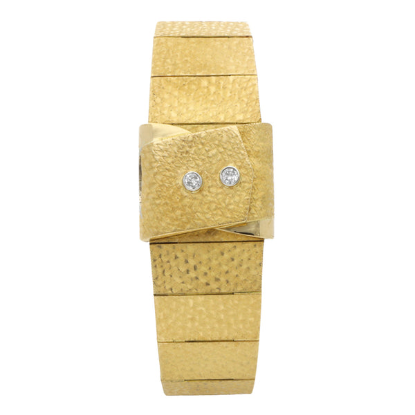 Reloj Omega para dama en oro.