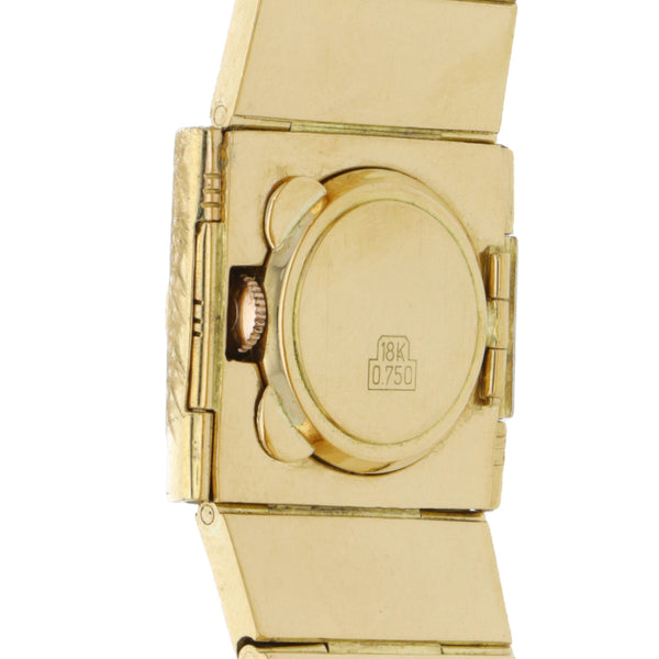 Reloj Omega para dama en oro.